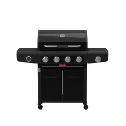 Barbecook BC-GAS-2073 Siesta 412 Graphite gzgrill, trolval, oldalgvel, 132x56x118cm