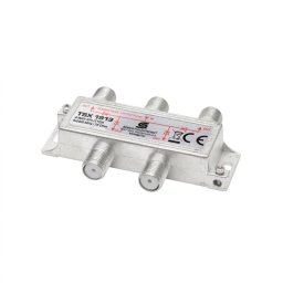 Home TSX 1913 F eloszt, HQ professzionlis minsg, 75 Ohm, IP44, cink-tvzet konstrukci, 5-2400 MHz, 4 utas, 1 bemenet, 4 ki