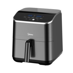 MIDEA MAD55005APKH Air Fryer, forrlevegs fritz, 4.6 l kosr, 5.7 l st, 1500 W, 60 p idzt, 200 C hmrsklet, lecsatolhat