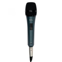 SAL M 8 kzi mikrofon, dinamikus mikrofon, kardioid irnykarakterisztika, fm XLR csatlakozdug s kbel