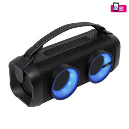 SAL BT 3000 hordozhat bluetooth kihangost, 2 x 16 W, sztere boombox, USB, beptett mikrofon, RGB LED, ~4,5 ra zemid