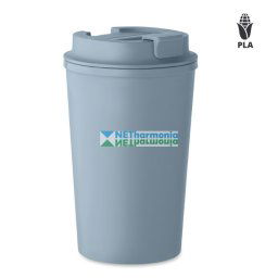 BEIBAKU duplafalú pohár 100% kukorica PLA-ból