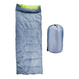 CAMP ACTIVE Hálózsák 190x75 cm 190T szürke +10°C