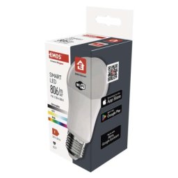 GoSmart LED izzó - A60-körte - E27 - 9W (60W) - 806 lm - RGB - dimmelhető - Wi-Fi