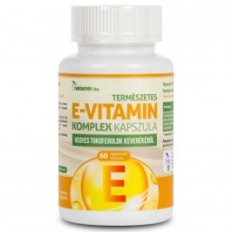 Netamin Természetes E-vitamin komplex kapszula - 60db