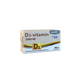 JutaVit D3-vitamin 2000NE (50µg) lágykapszula - 40 db É-K.