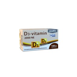JutaVit D3-vitamin 2000NE (50µg) lágykapszula - 100 db É-K.
