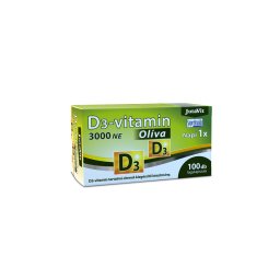 JutaVit D3-vitamin 3000NE (75µg) Olíva - 100 db É-K