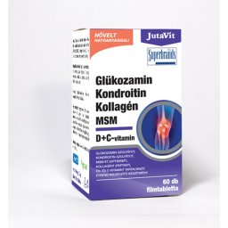JutaVit Glükozamin+ Kondr.+ Koll.+ MSM D+C-vitamin - 60 db É.K.