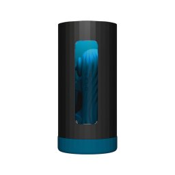 LELO F1s V3 XL - interaktív maszturbátor férfiaknak (fekete-kék)