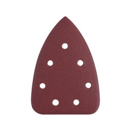 EXTOL PREMIUM delta csiszolpapr, lyukas klt. 10db, 100140 mm; 7 db lyukkal, P60, 8891844 csiszolgphez