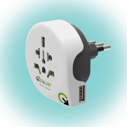 Q2POWER 1.100190 utazadapter, World to Italy USB, indulsi orszg: AUS/CHINA, IT, UK, CH, BRAZIL, USA, EURO, clorszg: IT, USB