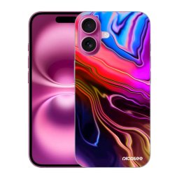 Átlátszó szilikon tok az alábbi mobiltelefonokra Apple iPhone 16 - Electric
