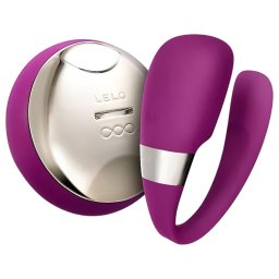 LELO Tiani 3 - szilikon párvibrátor pároknak (lila)