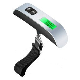 Elektronikus kzi mrleg, LCD kijelz, maximum 50 kg, rgzt hevederrel