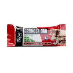 FreEat Food Granola Bar Málnás édesítőszerekkel 50 g