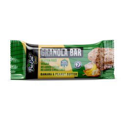 FreEat Food Granola Bar Banános, Granolás Szelet Növényi Fehérjével 50 g