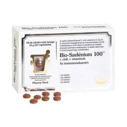 Bio-Szelénium 100 + cink + vitaminok tabletta 120x