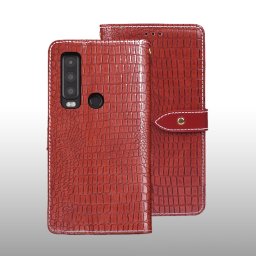 CROCODILE Pénztárca tok CAT S75 piros