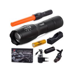 Taktikai LED zseblmpa Cree Zoom XM-L3-U3 LED-del