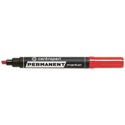 Centropen 8576 tartós piros ékhegyes marker 1-4,6mm