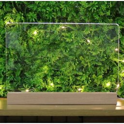 Fa Led Talp üres Akril Lappal Rgb 24cm-es Usb (4088)