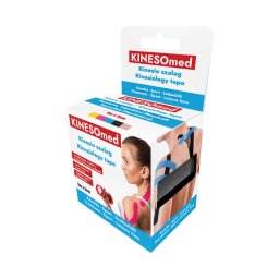 Kinesomed kineziológiai szalag 5 cm x 5 m fekete 1x