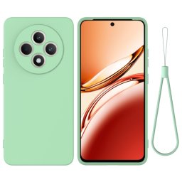 RUBBER Védőburkolat Oppo Reno12 FS-hez 5G zöld