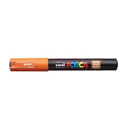 UNI Dekormarker, 0,7-1,0 mm, UNI "Posca PC-1M", narancs
