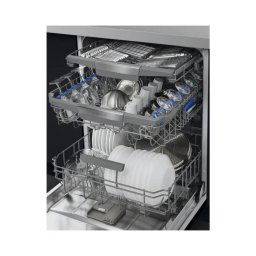 DCJ434DB - De Dietrich beépíthető mosogatógép, 60 cm, 14 teríték, 7 program, 5 hőmérséklet, csúszózsanér,