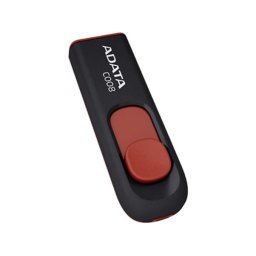 ADATA Pendrive, 16GB, USB 2.0, ADATA "C008", fekete