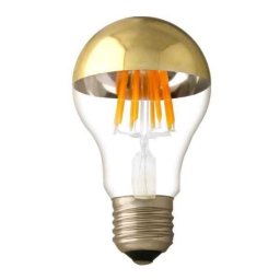 Optonica vintage filament E27 A60 LED izzó 4W 400lm 2700K meleg fehér arany üveg 1893
