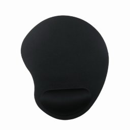Csuklótámaszos egérpad zselés ergonómikus fekete Gembird (MP-ERGO-01)