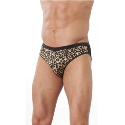 William LEOPARD férfi alsó zipzárral. Méret:S/M
