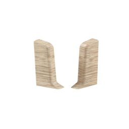 lábazati szegő vég elem, jobbos/balos, 2db/ csomag, 52 x 22 mm