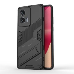 BIB Védőhuzat állvánnyal Motorola Edge 50 Fusion fekete