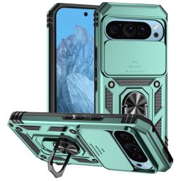 RING KAMERA Borító tartóval Google Pixel 9 zöld színhez