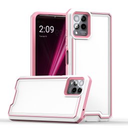 DOUBLE COLOR Védőburkolat T Phone Pro / T Phone Pro 2023 hoz fehér