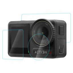 PULUZ 3in1 Védőszemüveg készlet DJI Osmo Action 4-hez