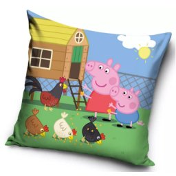 Peppa malac Feed velúr párnahuzat 40x40 cm Nr1