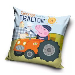 Peppa malac Tractor velúr párnahuzat 40x40 cm Nr4