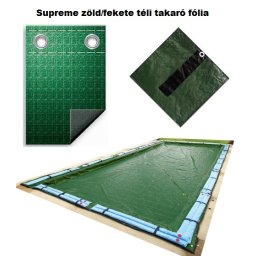 Supreme téli medence takaró fólia 5,2 x 8,8m (6x3m és 7x3,5m medencéhez) TET 001