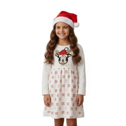 Plüss Ruha Disney Minnie egér mikulás sapkával