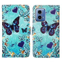 ART pénztárcavédő Motorola Moto G34 5G BUTTERFLY telefonhoz