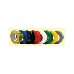 Szigetelőszalag 20m x 19mm zöld/sárga