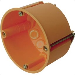 GAO - Gipszkarton szerelvénydoboz 60mm 35mm mély narancssárga, sorolódoboz, 5253H