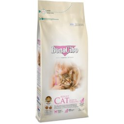 BONACIBO CAT (Light&Sterilized - Csirke, szardella, rák és rizs) 5 kg