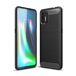 FLEXI TPU burkolat Motorola Moto G9 Plus fekete