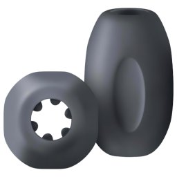 Boners Get Rock Hard - utazó maszturbátor férfiaknak (szürke)