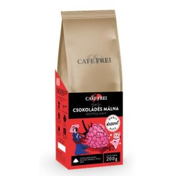 CAFE FREI Kávé, pörkölt, őrölt, 200 g, CAFE FREI "Tokiói Málna Csokoládéval"